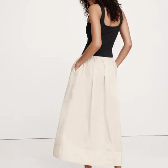 Banana Republic Drop Waist Midi Dress - Picture 2 of 6